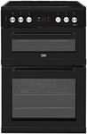 Beko KDC653K 60cm Electric Cooker with Ceramic Hob - Black