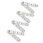 uxcell 4 Sets Stainless Steel 360 Degree Rotating Door Pivot Hinge 60mm x 11mm