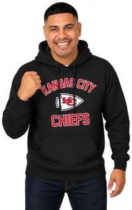 Kansas City Chiefs Gameday Hoodie Pullover Sweatshirt - Black, XXXX-Large