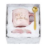 Cabtnca Godmother Gifts from Godchild, Fairy Godmother Mug, Godmother Mothers Day Gifts, Godmother Gift, Mothers Day Birthday Christmas Gifts for Godmother, Godmother Proposal, 12Oz