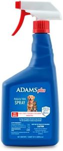 ADAMS Plus Flea & Tick Dog and Cat Spray, Kills Fleas & Ticks, Repels Mosquitoes, Prevents Flea Infestations for up to 2 Months, Flea Treatment for Dogs, Cats, Puppies, & Kittens, 32 Fl oz