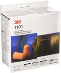 3M 1100 Foam Ear Plugs, 200-Pair