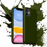 iPhone 11 Case, Liquid Silicone Phone Case Compatible with iPhone 11 5.8 inch, Full Body Slim Soft Microfiber Lining Protective Case [KJHD] Clover