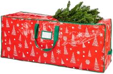 Handy Laundry Christmas Tree Storage Bag - Stores 7.5 Foot Artificial Xmas Holiday Tree, Durable Waterproof Material, Zippered Bag, Carry Handles. Protects Against Dust, Insects and Moisture.