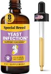 Yeast Infection Treatment for Dogs - 8 Ounces - Soothing Itch Relief, Ear Infection Treatment, Reduces Irritation & Inflammation, 8 oz