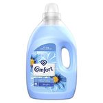 Comfort Blue Skies all-day odour defence for your clothes Fabric Conditioner for long-lasting freshness and fragrance + softness 85 Wash 3 l