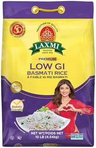 Laxmi Diabetic Friendly Basmati Rice w/Lower G.I. Index Value - 10lb