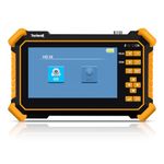 Rsrteng CCTV Tester Monitor Auto HD Coaxial Camera Tester 4K 8MP TVI/CVI/AHD/CVBS Analog Video Monitor 4.3 inch TFT-LCD Screen PTZ Control RS485 Call OSD Menu Audio DC12V Power Output