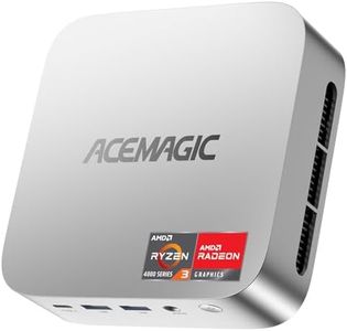ACEMAGICIAN Vista Mini V1 Mini PC Шin11 Pro, Ιntel Twin Lake-N150(jusqu'à 3,6GHz),16Go DDR4 256Go SSD, Micro Ordinateur de Bureau pour Home Cinéma/Commercial/Bureau |Dual WiFi|HDMI+DP|USB3.2