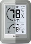 U UNNI Room Thermometer Indoor, 5-Seconds Speed Humi-Meter with Readability, Performance Display, 10-Seconds Backlight for Home Room Temperature (Medium)