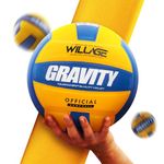 WILLAGE® Volleyball | Volleyball Ball | Volleyball Size 4 | Indoor/Outdoor Match Quality Volleyball Standard Size | Gravity Volleyball