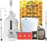 HomeBrewStuff - One Gallon Mead Deluxe Mead Kit - Reusable Fermentaion Kit - Complete with Your First Recipe - Make Honey Wine at Home - Great Gift Ideas