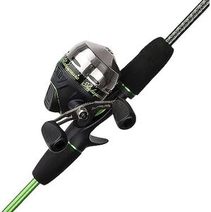 Ugly Stik 5’6” GX2 Spincast Youth Fishing Rod and Reel Spincast Combo, 2 Piece Rod, Size 6 Reel, Right Hand Position