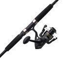 PENN 8' Wrath II Fishing Rod and Spinning Reel Combo, Size 5000, Medium Heavy Power, Moderate Fast Action, Corrosion-Resistant Graphite Construction, Lightweight and Durable