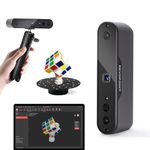 Revopoint Inspire 3D Scanner for 3D Printing Handheld, 3D Printer Scanner, Up to 18FPS Scanning Speed, Full Color 3D Model Scanning, Compatible with Android/iOS/Mac/Win