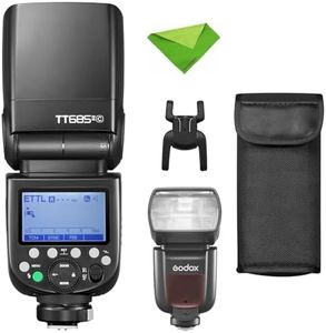 GODOX TT685II-C Flash for Canon Speedlight Camera Flash E-TTL Speedlite High-Speed Sync, 2.4G Wireless X System Compatible for Canon Flash 5D Mark IV 6D Mark II 7D 90D 250D R5 850D (Upgraded TT685C)