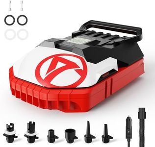 GICLE SUP Pump for Paddle Board, 22PSI High Pressure Electric Air Pump for Paddle Board Inflator and Deflator with 12V DC Car Connector and Portable Boat, Kayak Accessories for Water Sports