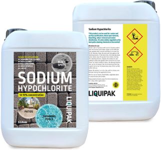 Liquipak Sodium Hypochlorite Patio Cleaner 2x5L – 14-15% Extra Strong Bleach