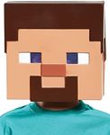 Kids Minecraft Steve Vacuform Mask Standard