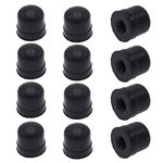 Cheerock 12pcs Trombone Slide Rubber Protectors, Trombone Rubber Stopper, Trombone Slide Rubber Tip for Trombone Bottom Support, Brass Instrument Accessories