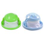 PENATE 6 Pcs Reusable Flower-Type Washing Machine Floating Lint Mesh Bag,Washing Machine Lint Trap for Household Tool