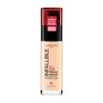 L’Oréal Paris Liquid Foundation, Full Coverage, Lasting Wear, With Vitamin C, Infallible Fresh Wear, Shade: 400 Pearl