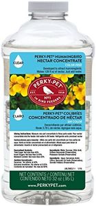 Perky-Pet Hummingbird Liquid Nectar Concentrate - 32 oz Concentrate - Makes 128 oz of Hummingbird Food Nectar