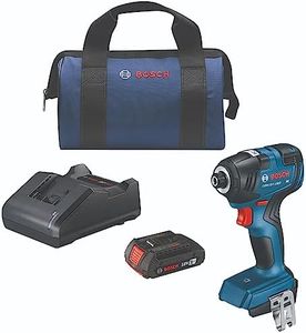 BOSCH GDR18V-1800B12 18V Brushless 1/4 in. Hex Impact Driver Kit with (1) 2 Ah Standard Power Battery