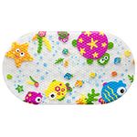 OTHWAY Baby Non Slip Bath Mat, Childrens Bath Mat Anti Mould Baby Bathtub Mat Safety Toddlers and Nippers Bathroom Shower Tub Mats with Suction Cups, 39 x 69cm (Marine life)