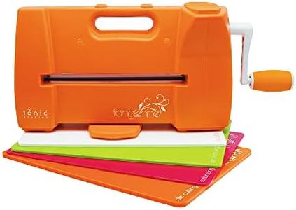 Tonic studios Tangerine A4 die cutting machine set with plates