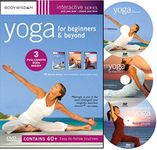 Yoga for Beginners DVD Deluxe Set with 40+ Yoga Video Workouts: Yoga for Stress Relief, AM-PM Yoga & Inflexible People. Easy Yoga for Seniors & much More