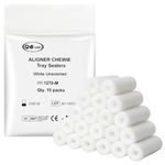 20 Pcs Chewie For Invisalign Aligners, Aligner Tray Seaters For Invisible Braces, Dental Aligner Trays Seater Chewie, Orthodontic Aligners Teeth Chompers Unscented Flavor Pack Of 2 (Unscented)