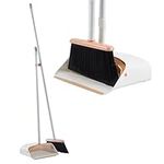 DOLANX Broom and Dustpan Set - Long