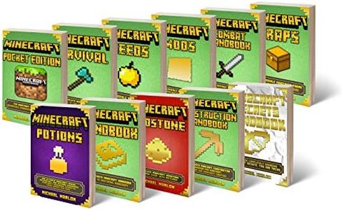 MINECRAFT: Box Set: Minecraft Potions - Minecraft Redstone - Minecraft Secrets - Minecraft Handbook - Minecraft Construction Handbook - Minecraft Pocket Edition - Minecraft Traps - Minecraft Mods ETC