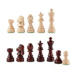 Classic STAUNTON Chess Set NO.7 | Master of Chess Wooden Chess Set | Handmade Tournament Chess Set Without Chess Table - Wooden Chess Pieces Only