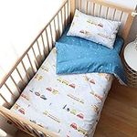 Emenpy 100% Cotton Crib Bedding Set