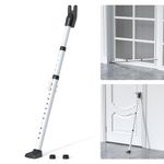 Fivepears Security Bar for Sliding Glass Door, 25-48" Adjustable Safety Lock Stick, Patio Door Home Security, Under Door Knob Protection Pole, Master Burglar Door Blocker Security.