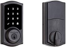 Kwikset 99160-021 SmartCode 916 Traditional Smart Lock Touchscreen Electronic Deadbolt Front Door Lock with SmartKey Security and Z-Wave Plus in Venetian Bronze