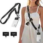 Icycay Phone Lanyard Crossbody, Bla