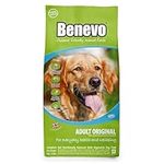 Benevo Complete Dry Dog Food Vegan (2kg) Hypoallergenic, Wheat Free & Non GM, For Large & Small Breeds, With Essential Fatty Acids, Taurine, And L-carnitine, Approved By PETA & Vegan Society UK