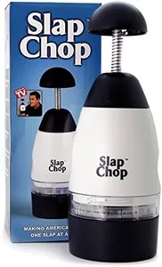 Original Slap Chop Slicer with Stainless Steel Blades | Vegetable Chopper Gadget | Mini Chopper for Salads | Kitchen Accessory