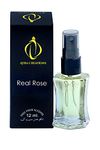 Real Rose (strong) Attar Perfume - 12ml In Spray Bottle (with 1 Surprise Gift) / Original & 24 Hours Long Lasting Fragrance/Real & Natural Aroma For Men And Women