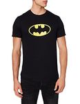 CID Men's Batman - LOGO T - Shirts, Black XX-Large (Manufacturer Size:Ex Ex Large)