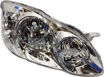 K D Headlight for Toyota Corolla (Right/Driver Side) 2003-2008 ( WITHOUT ADJUSTABLE MOTOR)