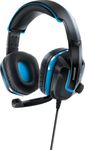 GRX-440 Advanced Wired Gaming Headset for PS5: 40mm Drivers, High Performance Microphone, Soft Padded Cushions, Volume Control and Mute Box