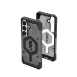 URBAN ARMOR GEAR UAG for Samsung Galaxy S26 Case 6.3" Pathfinder Clear - Magnetic Charging Compatible Transparent Rugged Military Drop Tested Protective Cover, Ash/Black
