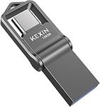 KEXIN USB Flash Drive 128GB USB 3.0 Dual Type-C Drive 128 GB OTG Memory Stick for Android Smartphones MacBook Samsung Galaxy PC