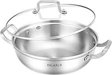 Delarlo Tri-Ply Stainless Steel 12 