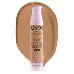 NYX Professional Makeup Bare With Me Concealer Serum, Natural, Medium Coverage, Sand, 9.6ml