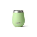 YETI Rambler Wine Tumbler, Vacuum Insulated Stainless Steel Tumbler with Magslider Lid, Key Lime, 10 oz (296 ml)